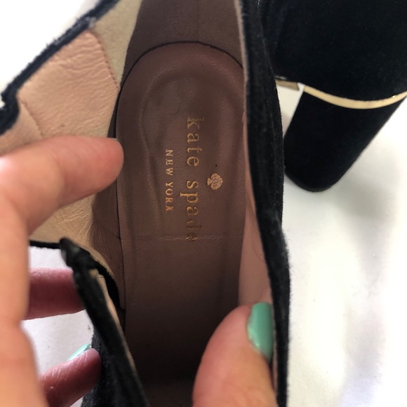 Kate Spade Black Suede Boots - Picture 4 of 4